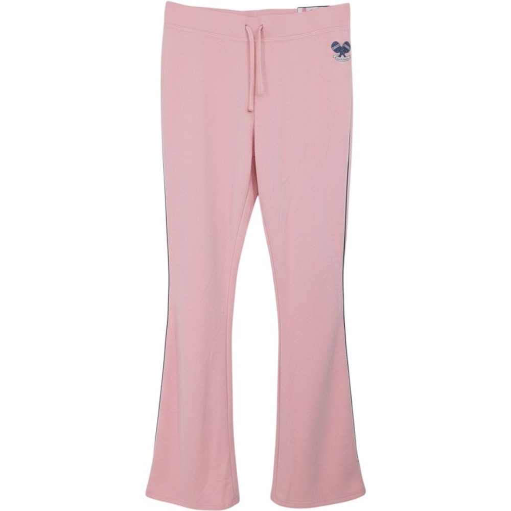 Juicy Couture Velour Pants Women XXL Pink Side Stripe Juicy Club Pickleball NWT